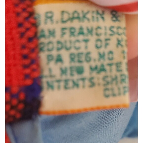 Learn to Dress 1977 Vintage R Dakin Teddy Bear Button Belt Snap Zipper Plush - Picture 6 of 8